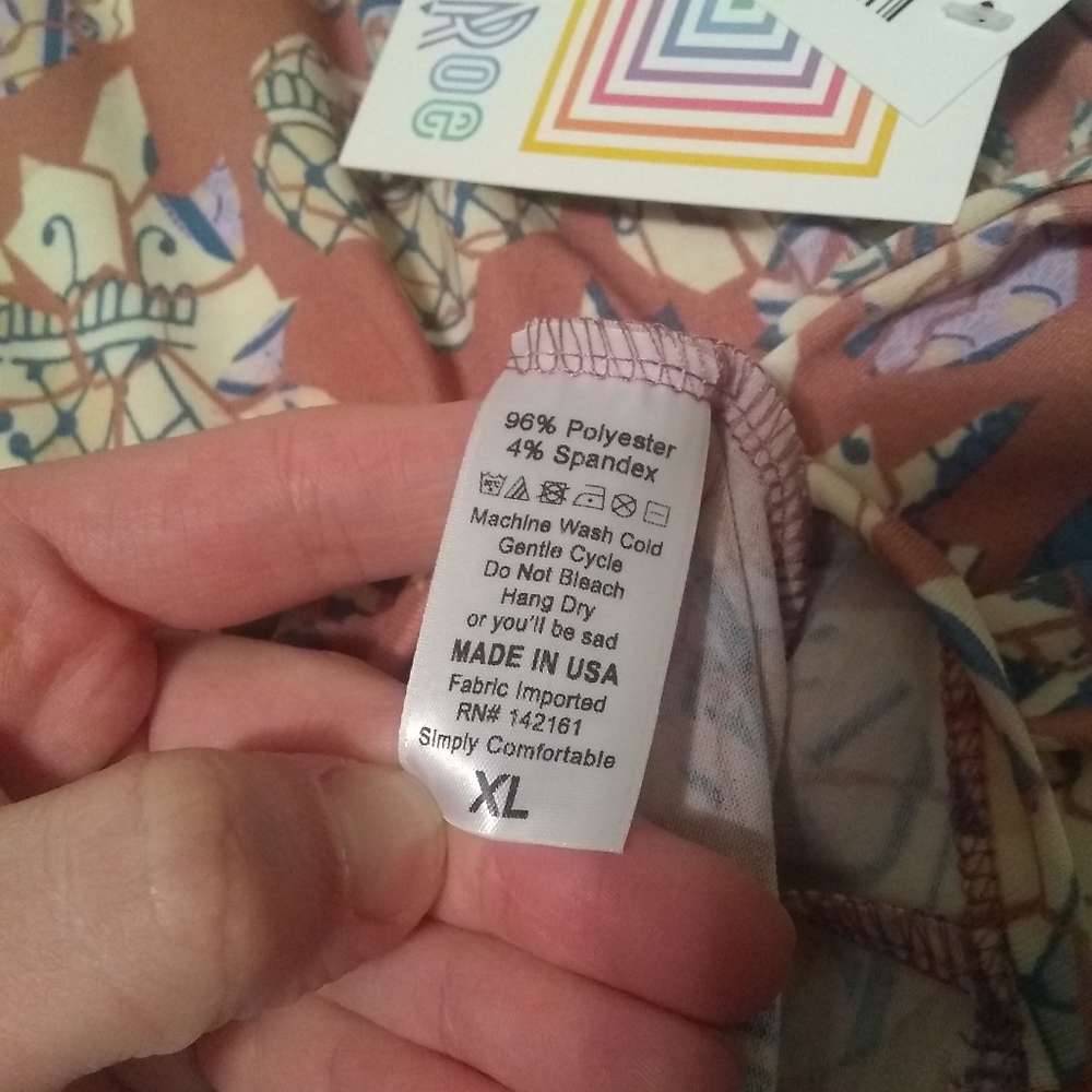 NWT LuLaRoe Irma tunic, XL - Picture 3 of 4